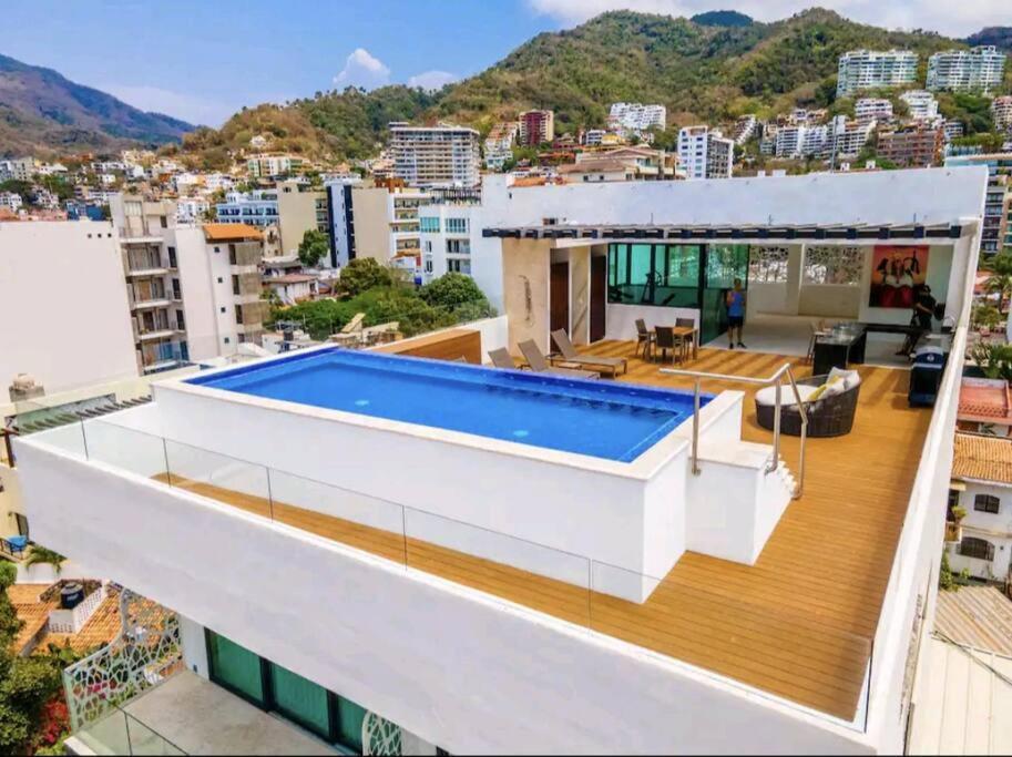 Ocean View Penthouse In P.V. Romantic Zone Puerto Vallarta Exterior foto